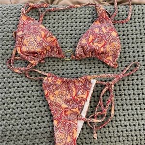 Shein paisley bikini